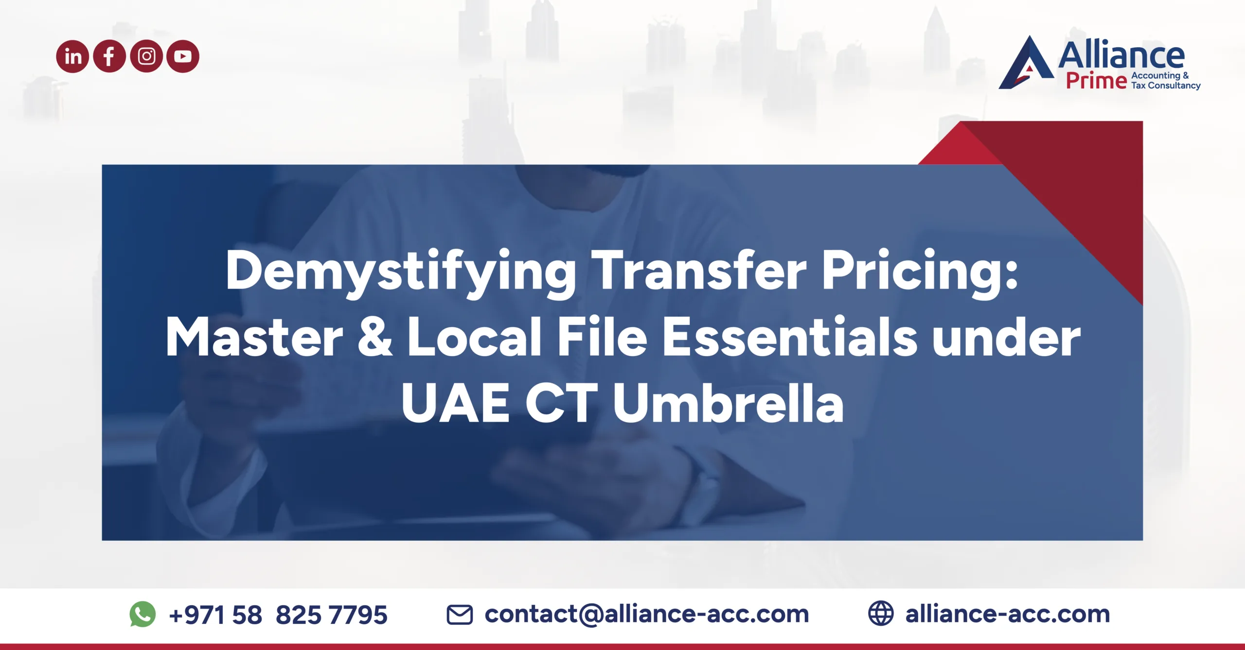 Local File and Master File For Transfer Pricing in UAE