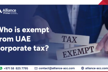 Who is exempt from UAE corporate tax?