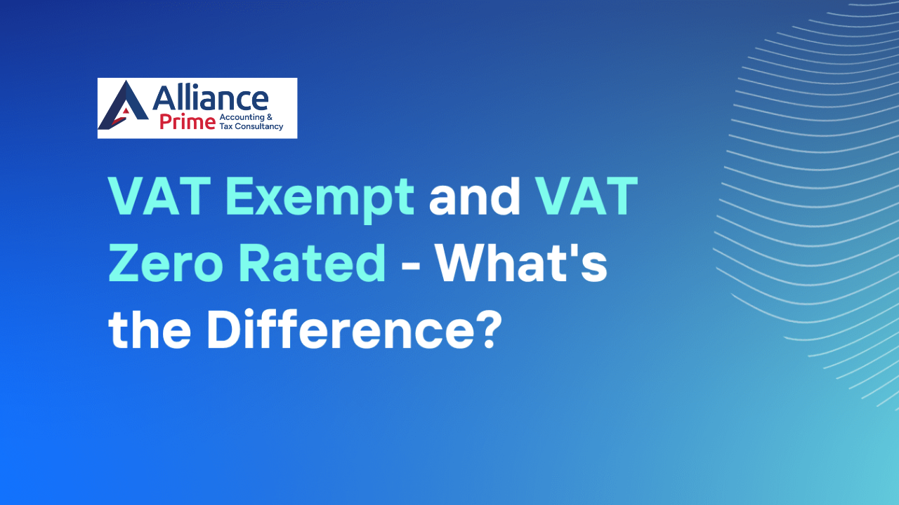 Difference Between Zero Rated VAT and Exempted VAT