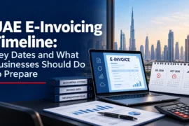 UAE E-Invoicing Timeline 2026–2027 and business preparation guide