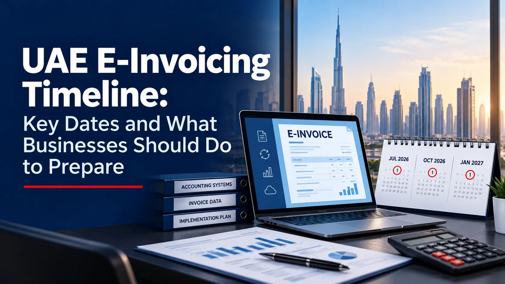 UAE E-Invoicing Timeline 2026–2027 and business preparation guide